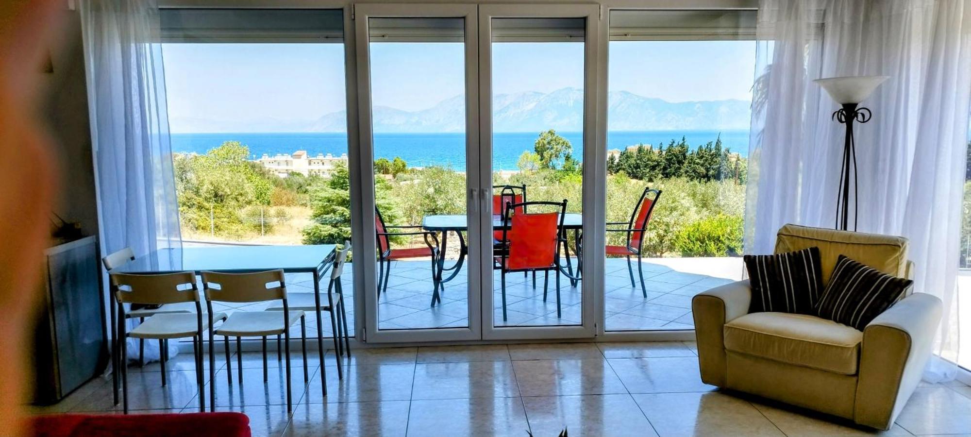 Villa View Διαμερισμα Loukissia Esterno foto